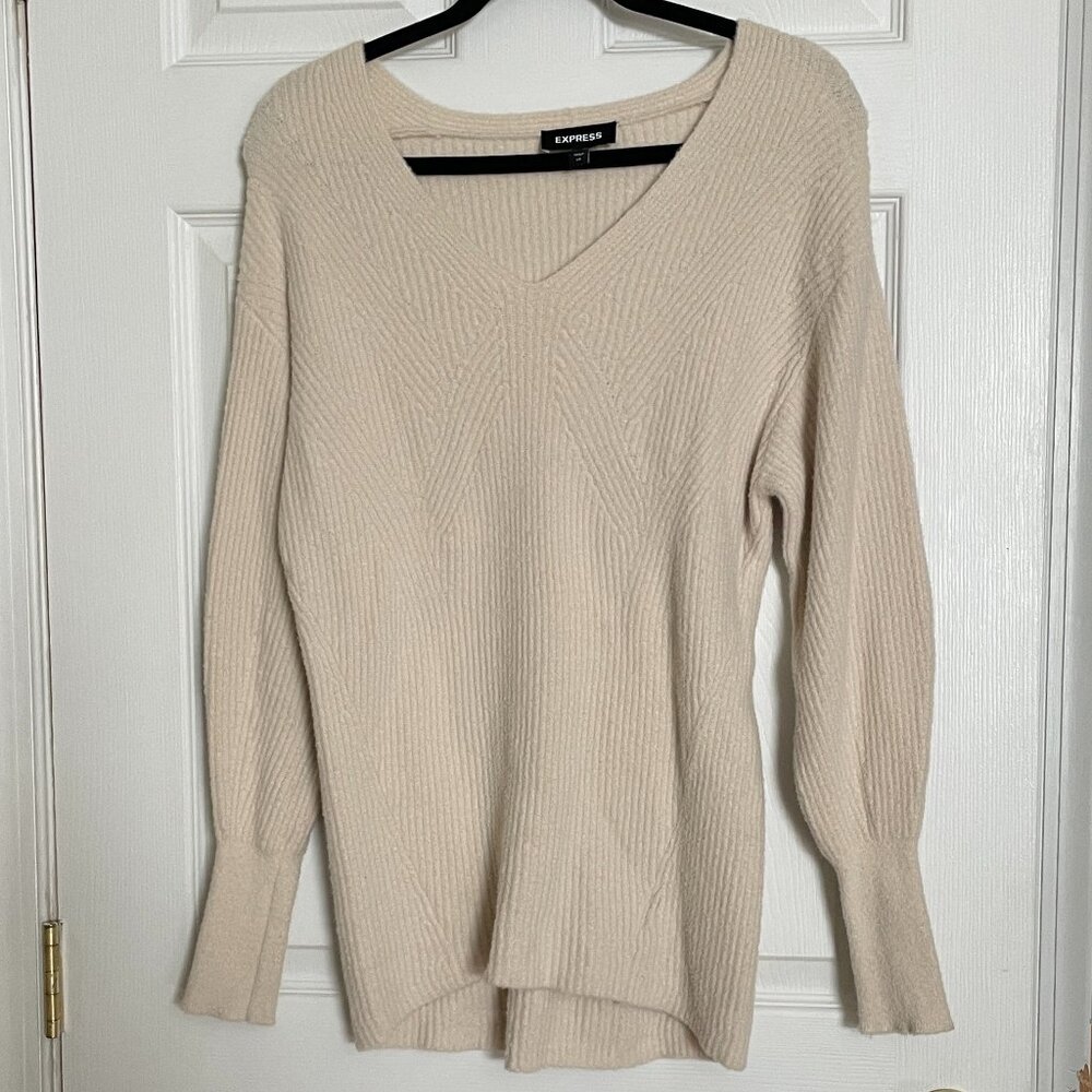 EXPRESS Ribbed Knit Sweater - XS
